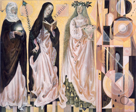 Annael Anelia Pavlova's painting to Weinberg's chamber symphonies 1 and 4