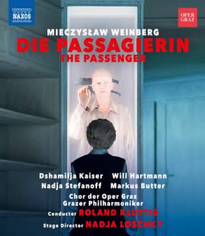 CD cover for Weinberg's opera The Passenger, Roland Kluttig conducting